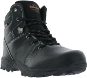 Weatherproof Vintage Mens Black Mixed Media Padded Water Resistant Jeremiah Round Toe Lace-Up Hiking Boots 11 M