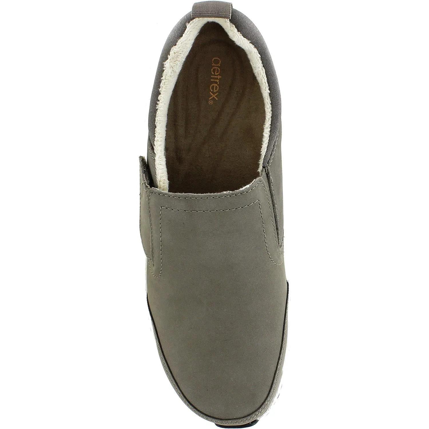 Women's Aetrex Tyra Warm Grey Nubuck