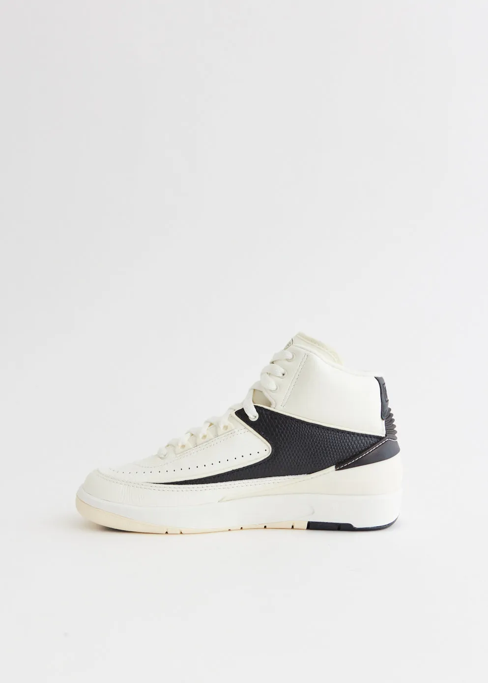 Women's Air Jordan 2 Retro 'Sail Black' Sneakers