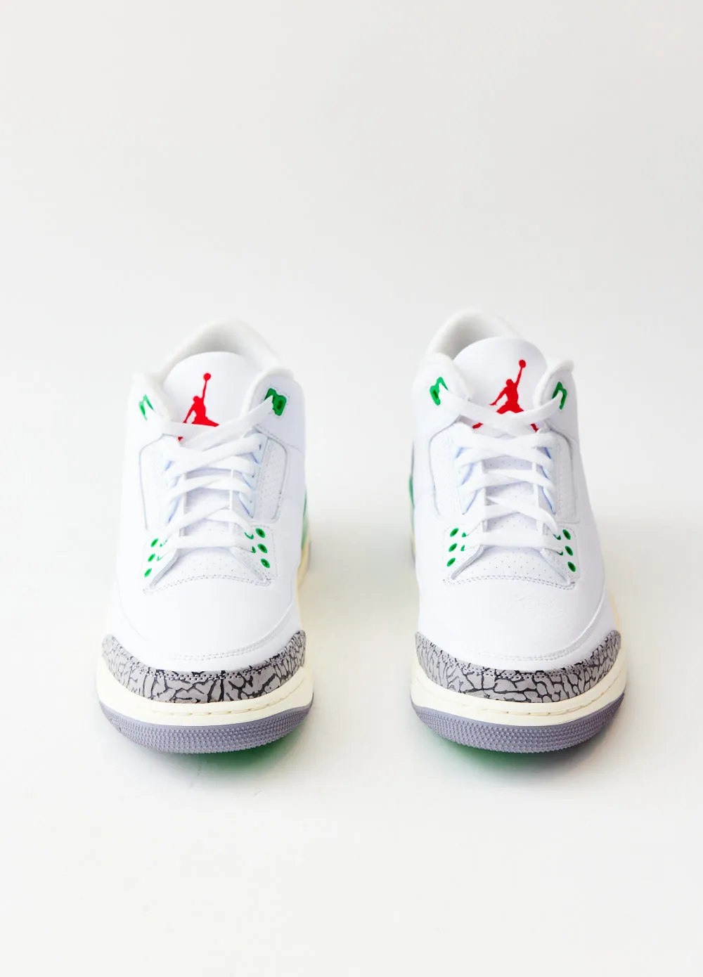 Women's Air Jordan 3 Retro 'Lucky Green' Sneakers