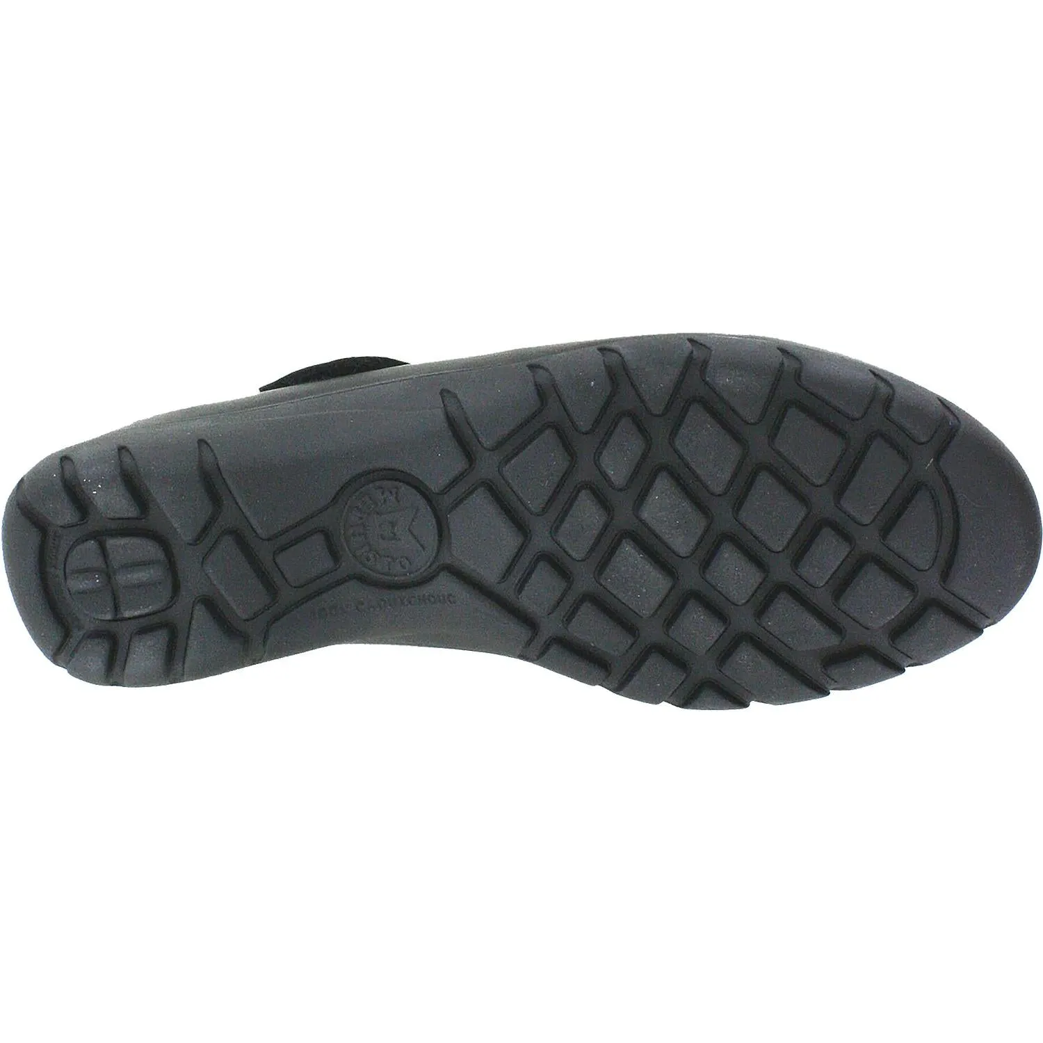 Women's Mephisto Luce Black Silk Leather