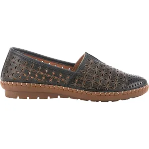 Women's Spring Step Oralis Black Leather