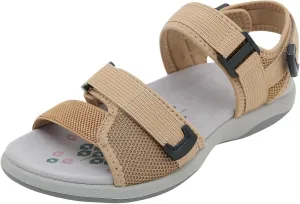 Women's Summer Fashion Open Toe Solid Color Adjustable Elastic Sports Sandals Breathable Non Slip Outdoor Beach Sandals