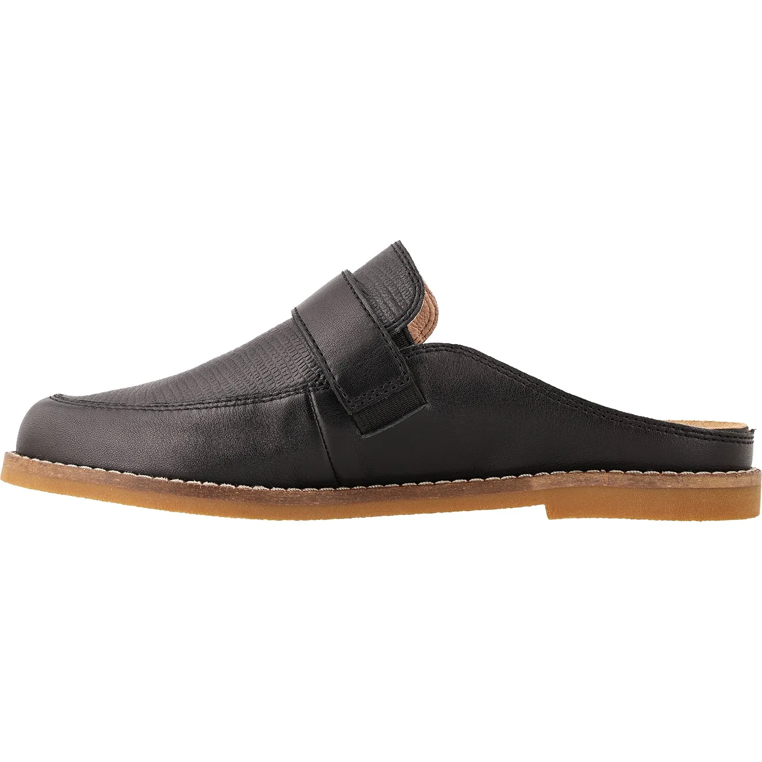 Women's Taos Royal Black Snake Embossed Leather