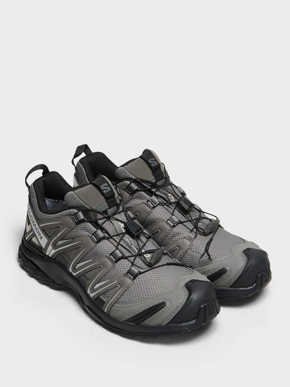 XA PRO 3D GTX Sneakers in Pewter, Black and Silver Cloud